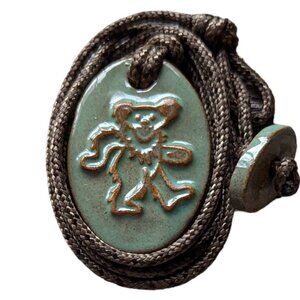 Dancing Bear Grateful Dead Necklace Pendant Gift